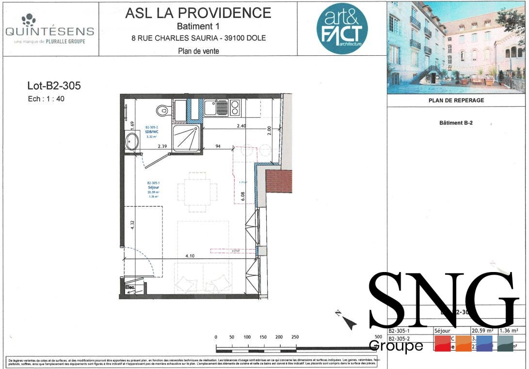 Appartement Rue Charles Sauria à Dole