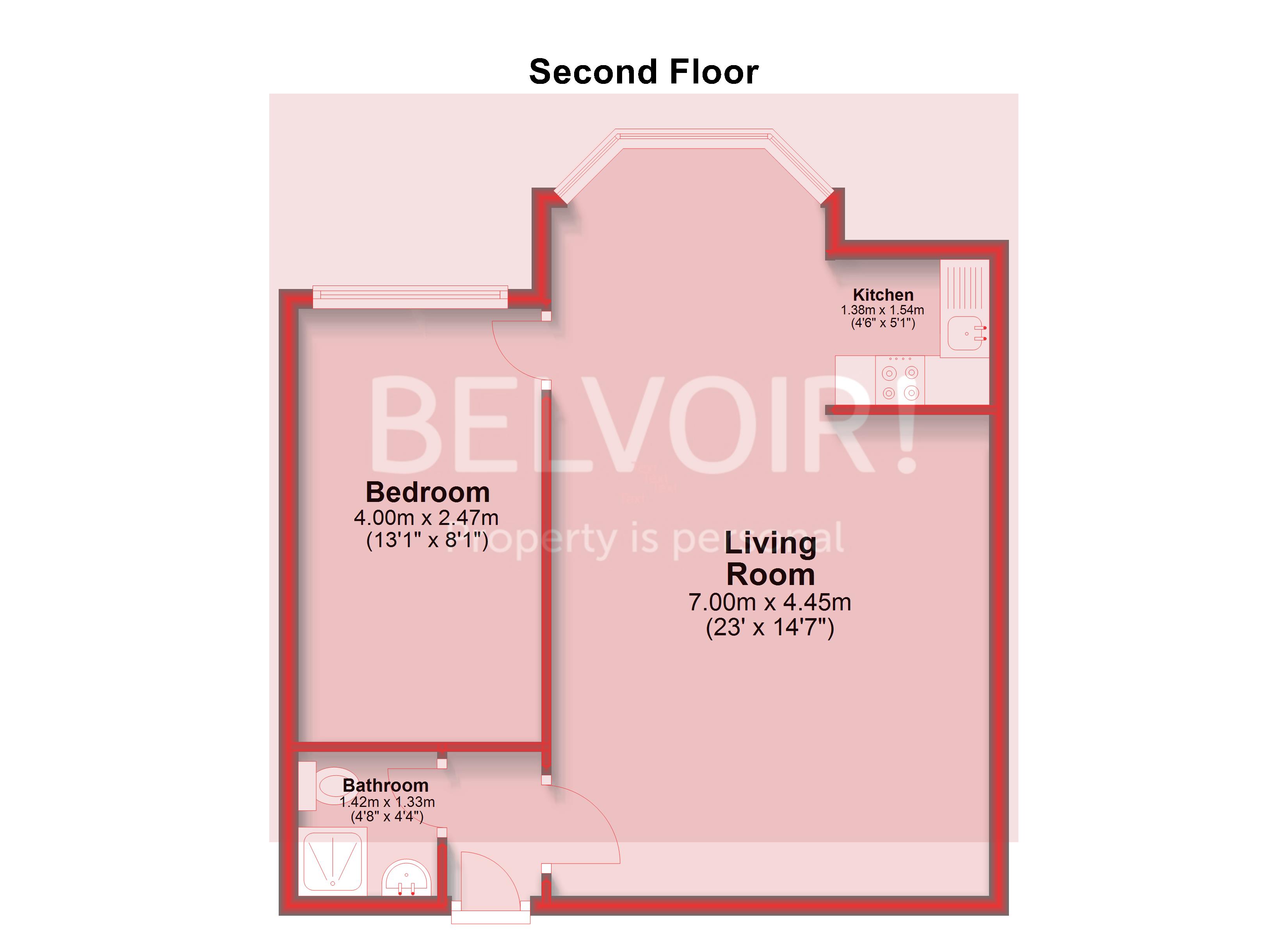 Flat First Avenue in Hove