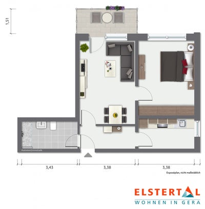 Wohnung Gustav-Herrmann-Straße in Stadtroda