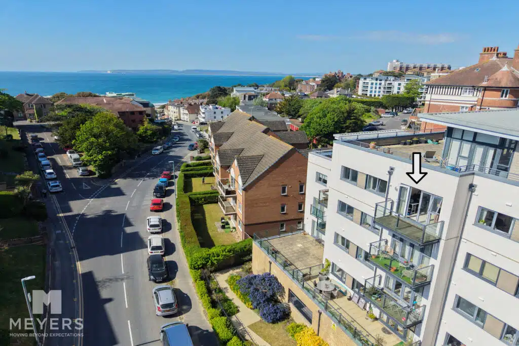 Flat Sea Road in Bournemouth