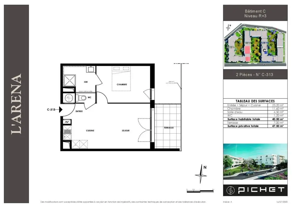 Flat Rue Louis Feraud in Arles