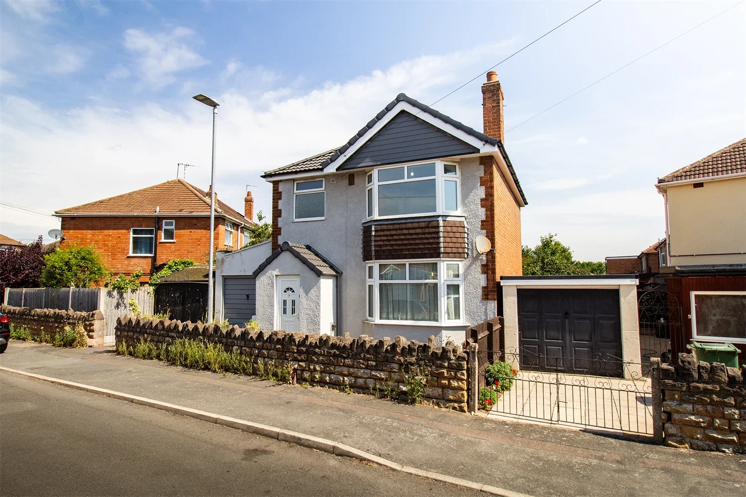 House Cliff Avenue in Charnwood