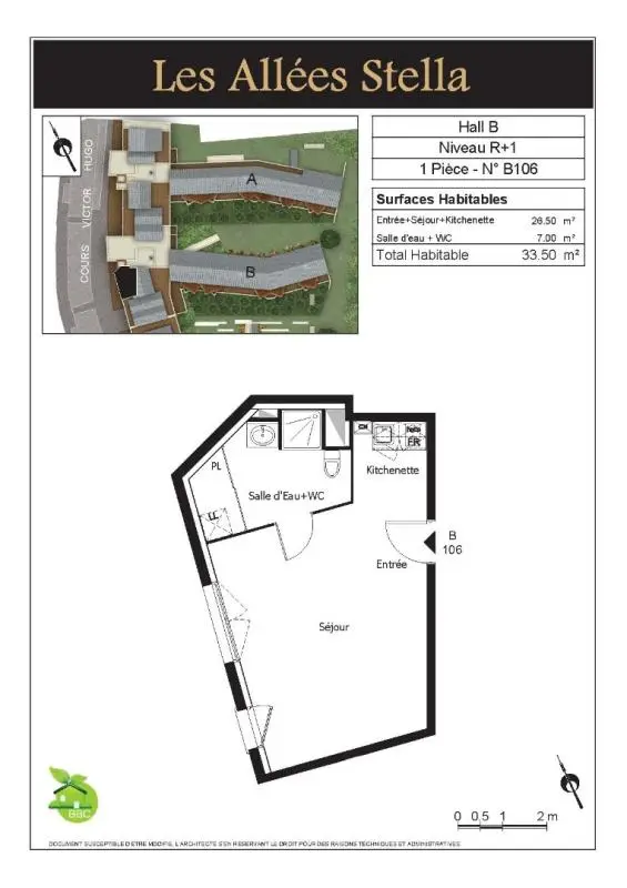 Appartement Cours Victor Hugo à Cenon