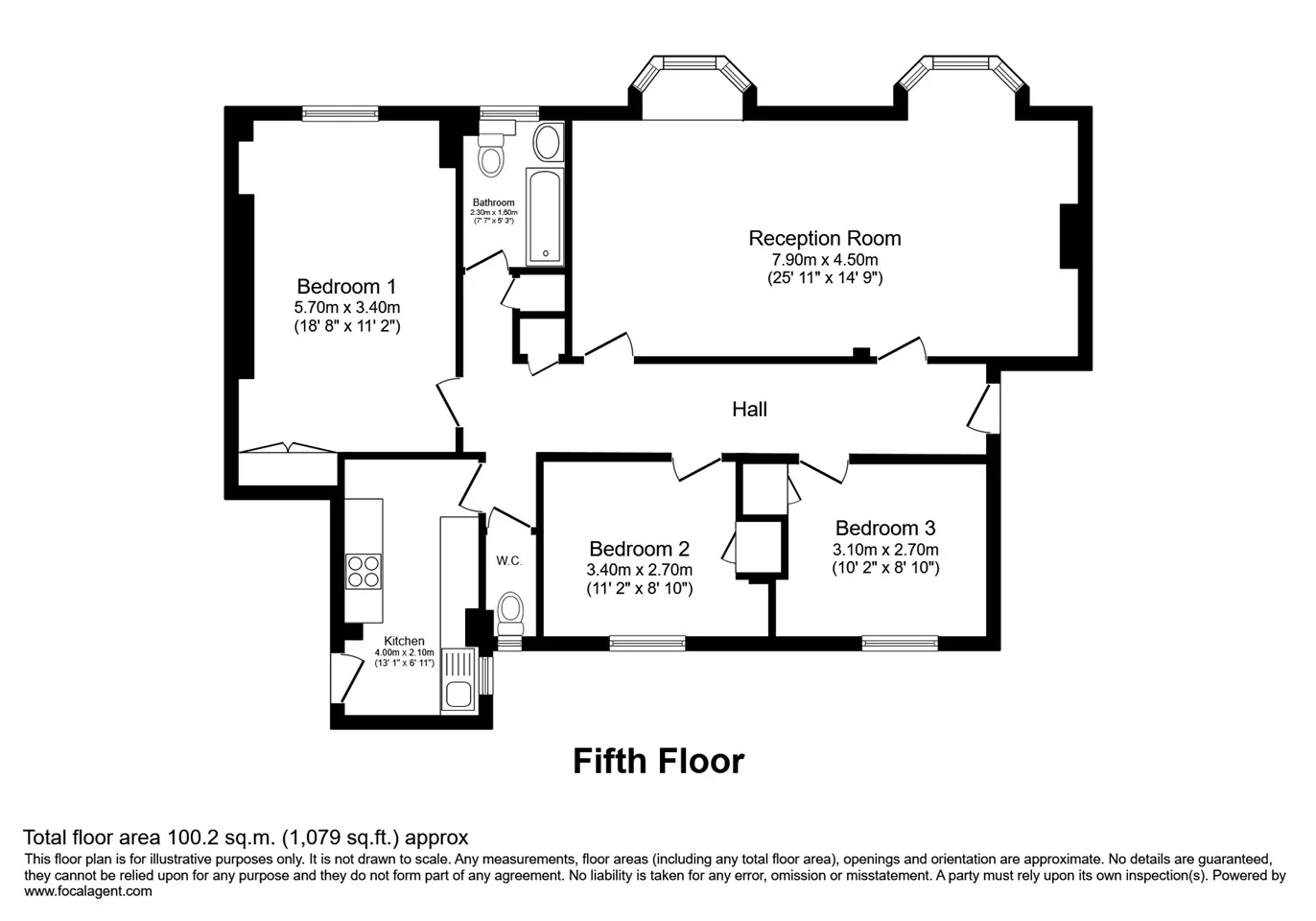 Flat Hammersmith Road in Greater London