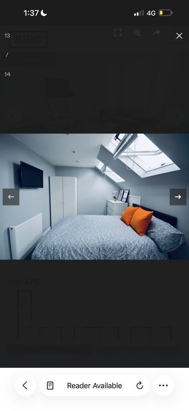 Room Kenmare Road in Liverpool