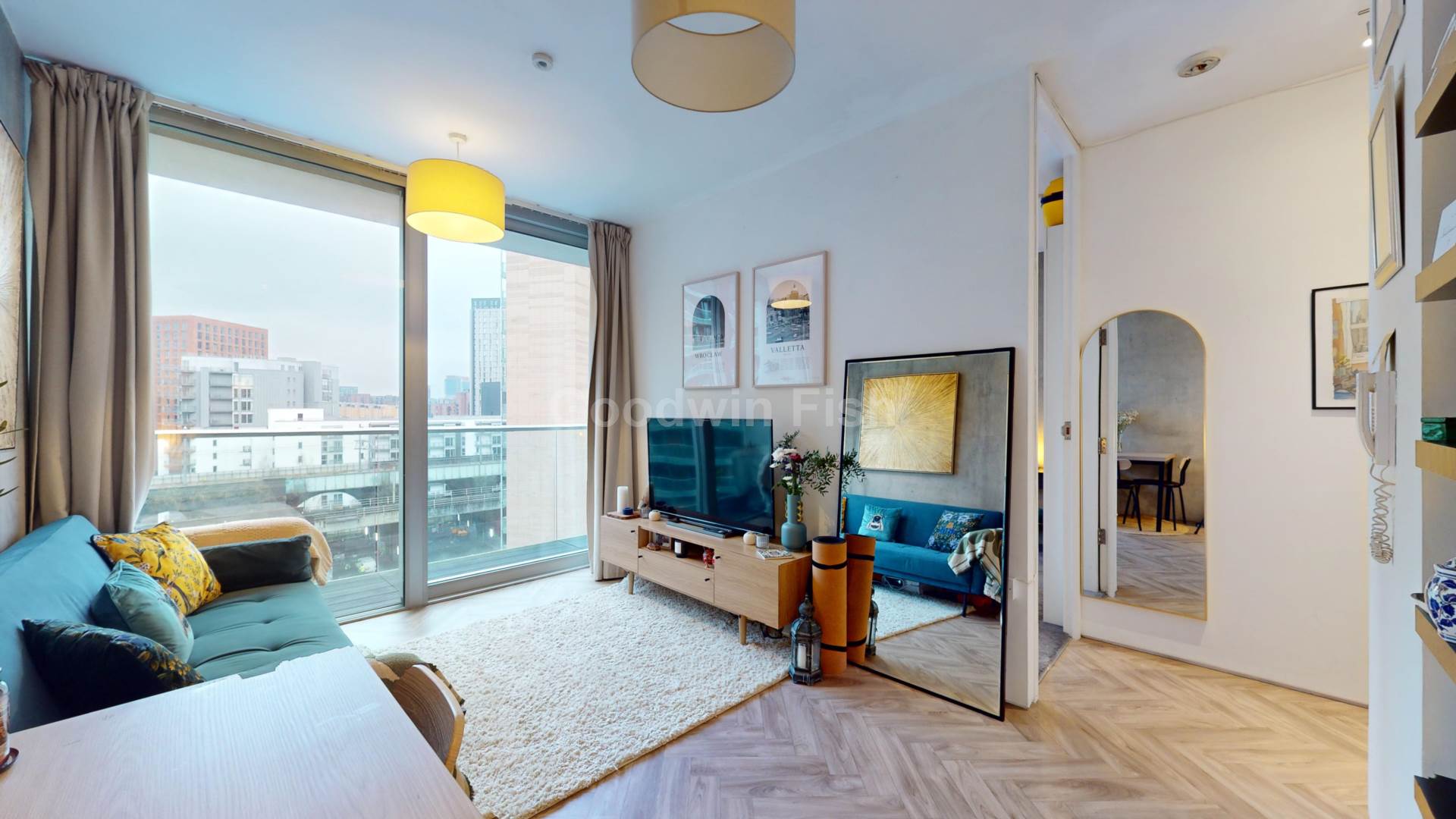 Flat Worsley Street in Manchester