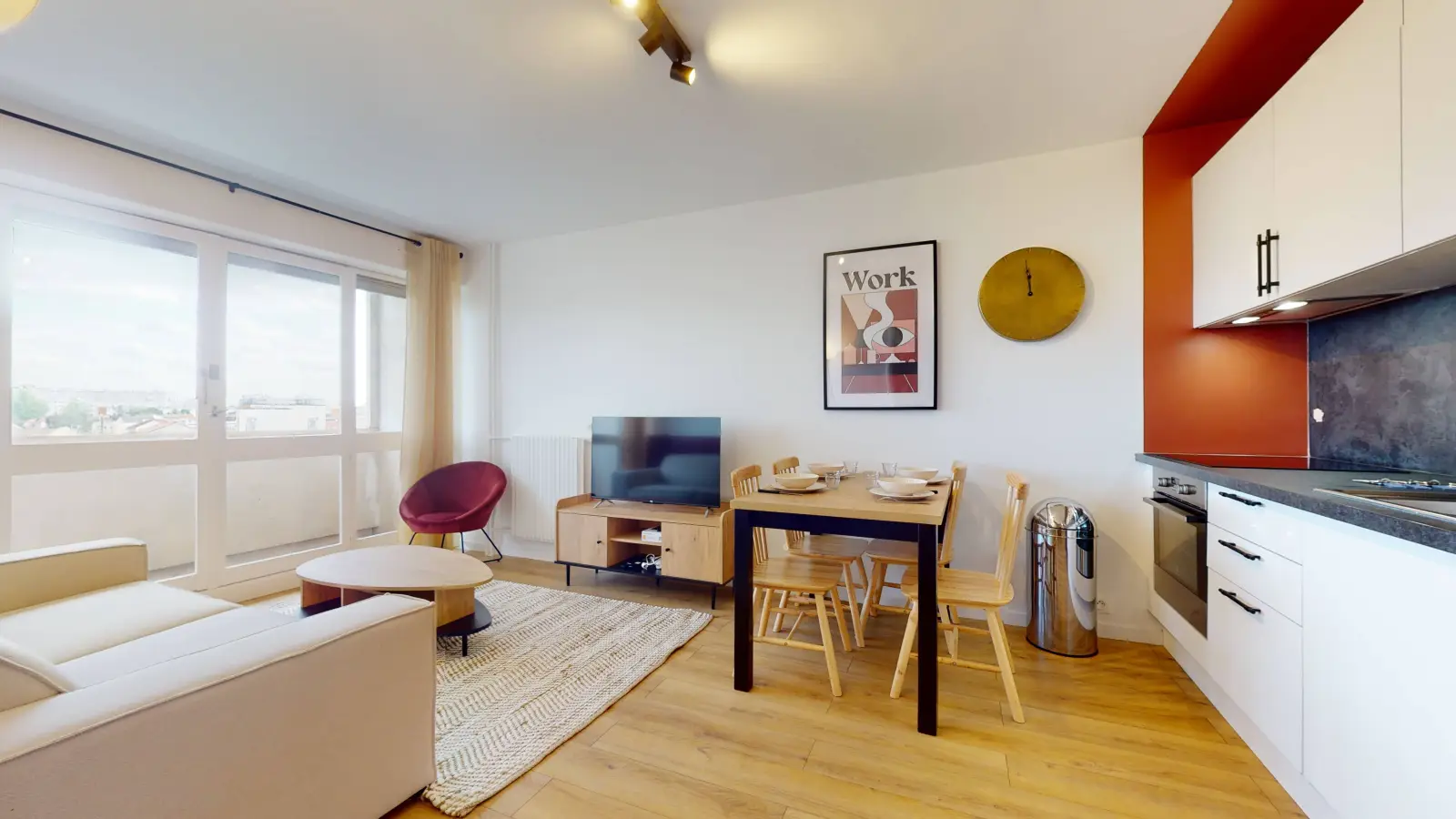 Flat Rue Maurice Ravel in Gennevilliers