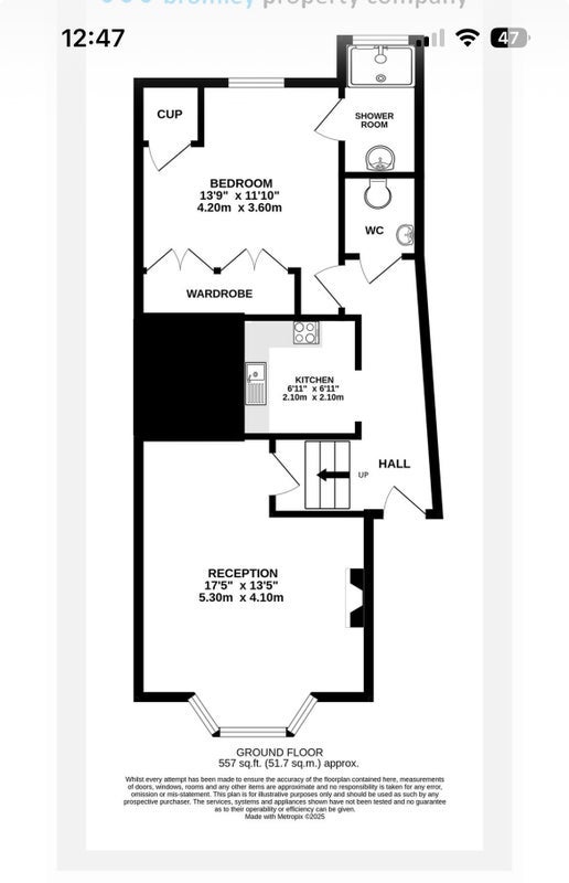Room Bromley Road in Greater London