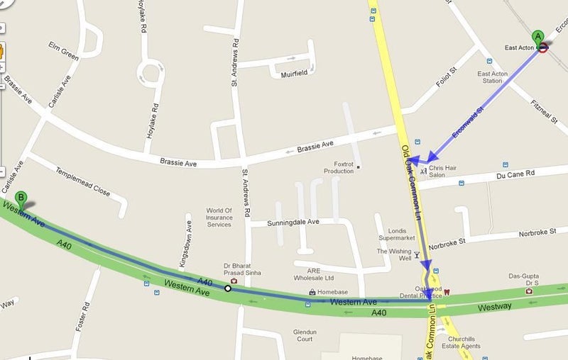 Flat Western Avenue in Greater London