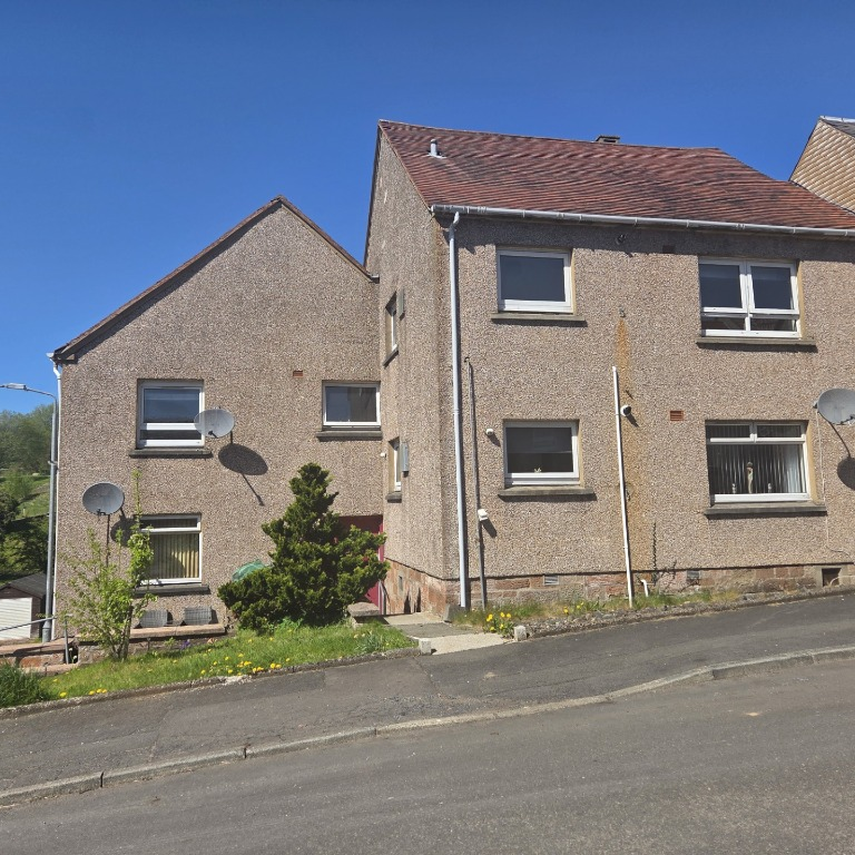 Flat High Street in Newmilns