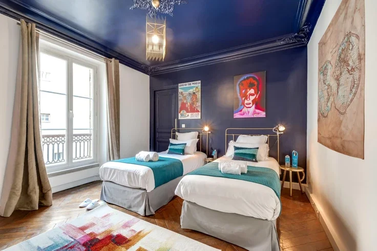 Flat Rue de Rivoli in Paris