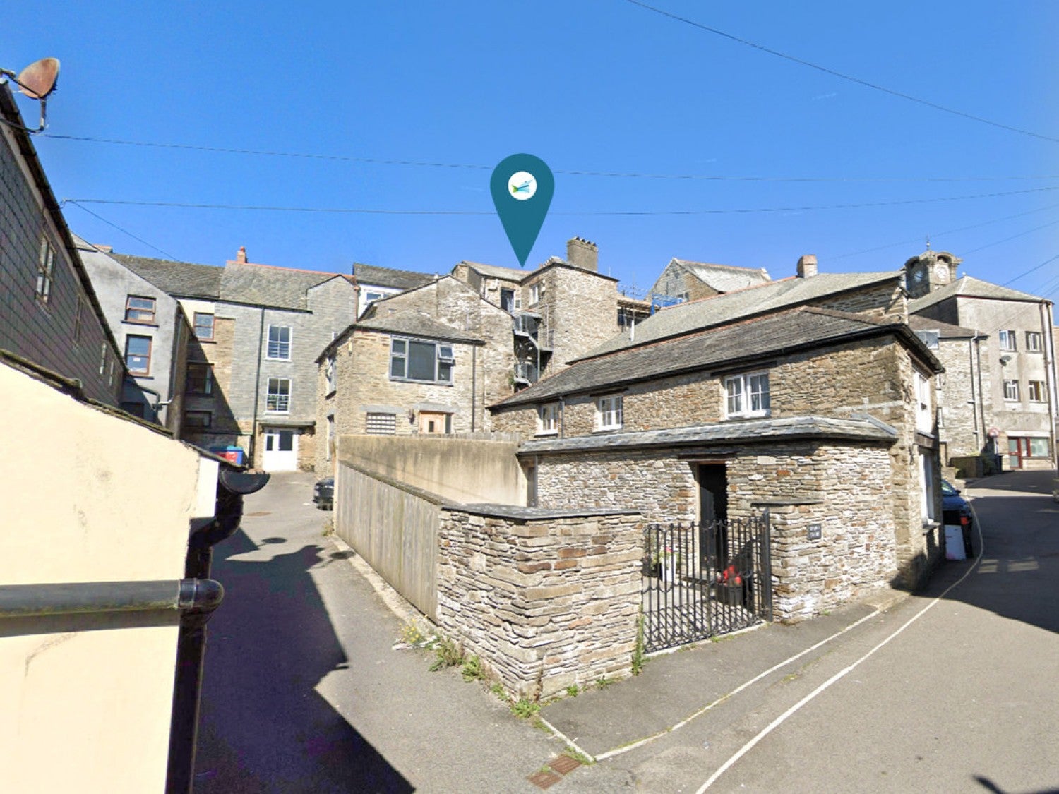 Flat Well Lane in Liskeard