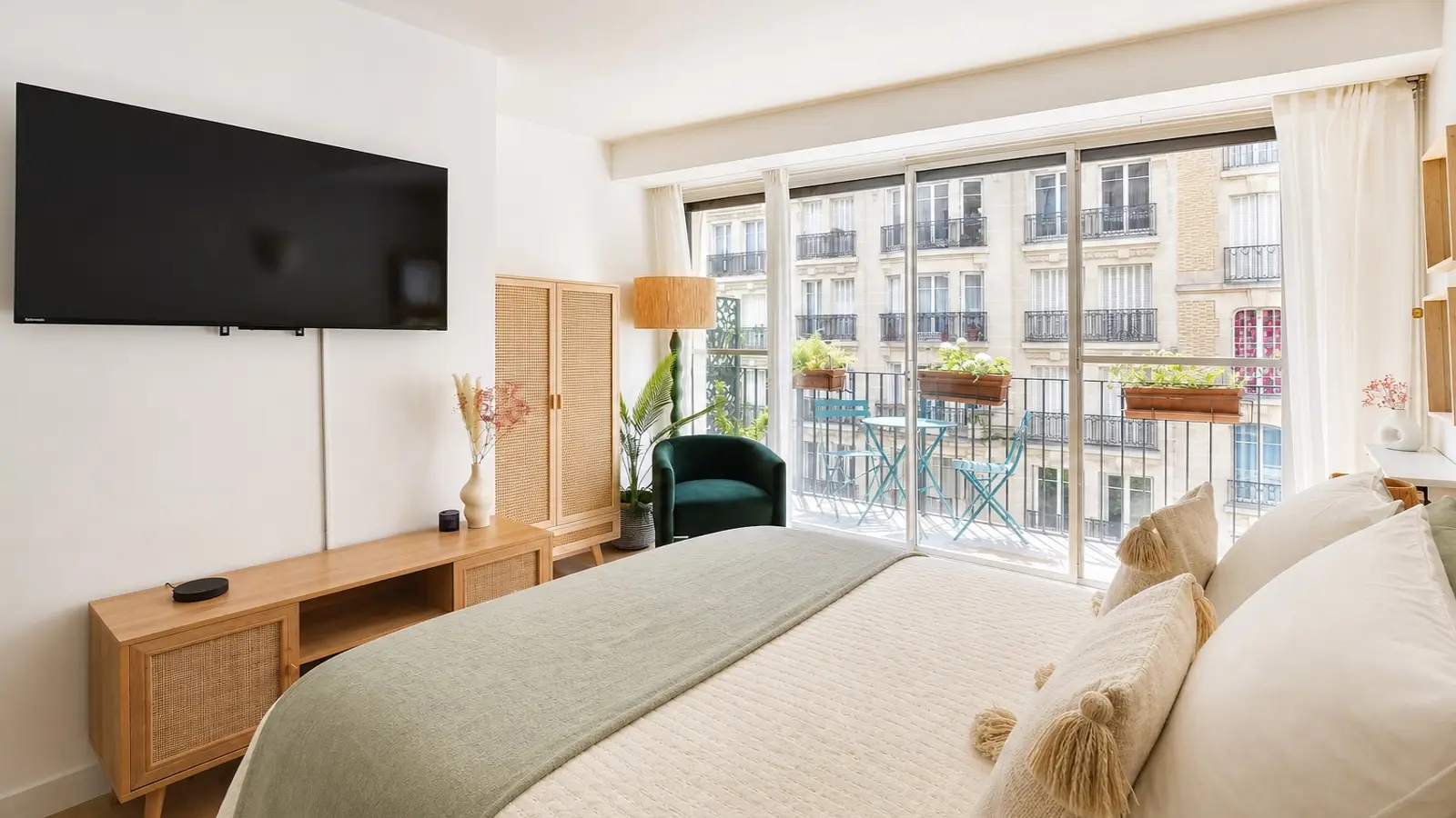 Chambre Place du Costa Rica à Paris