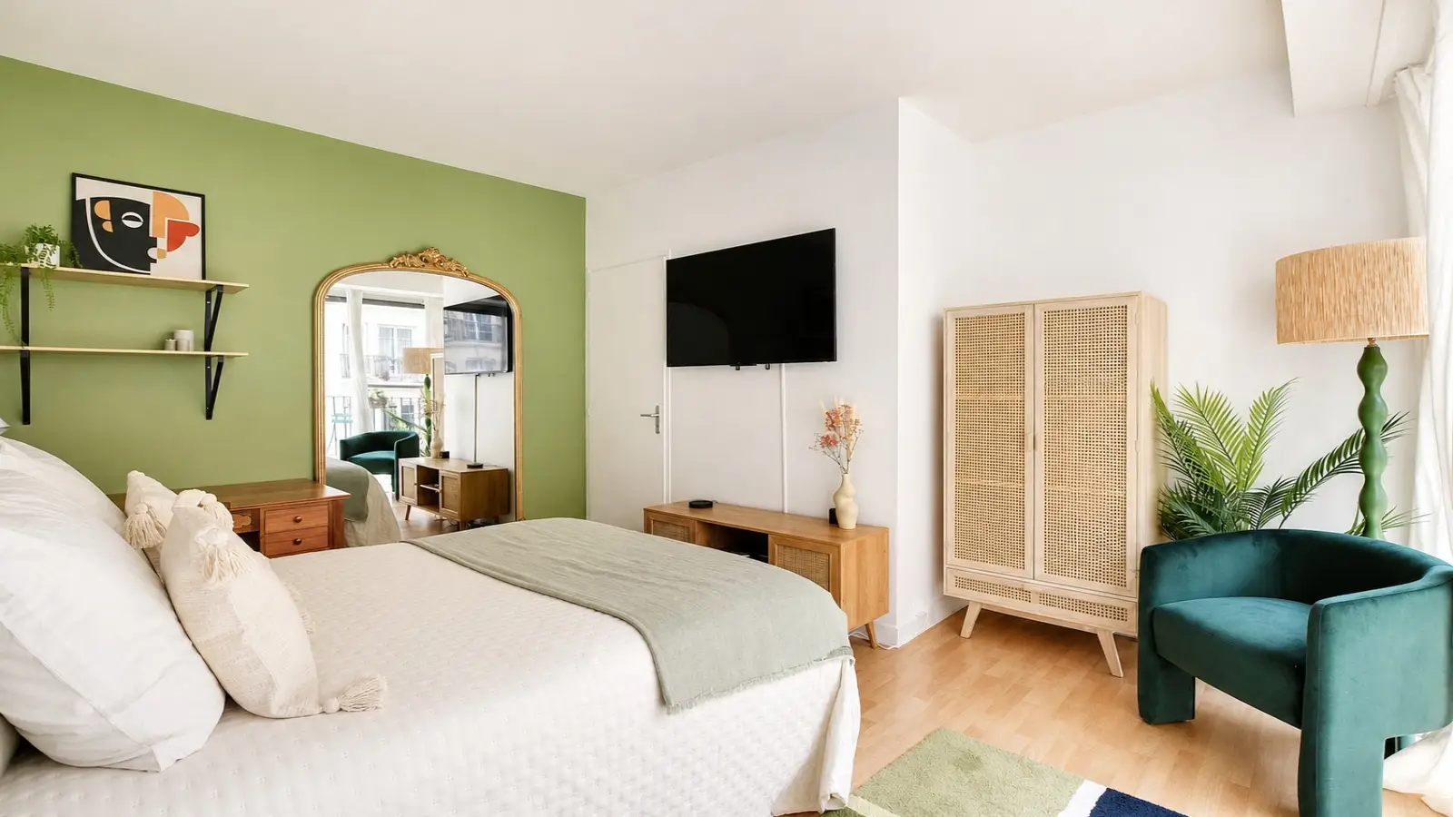 Chambre Place du Costa Rica à Paris