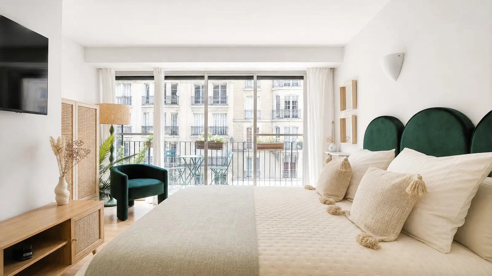 Chambre Place du Costa Rica à Paris