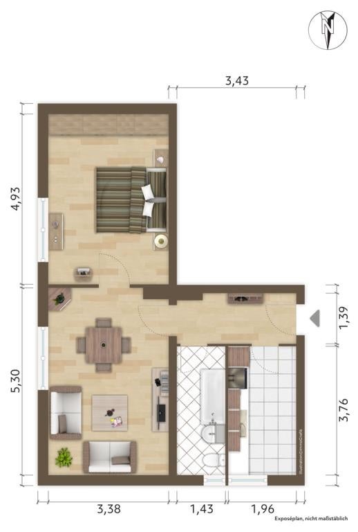 Wohnung Kurze Straße in Hoyerswerda