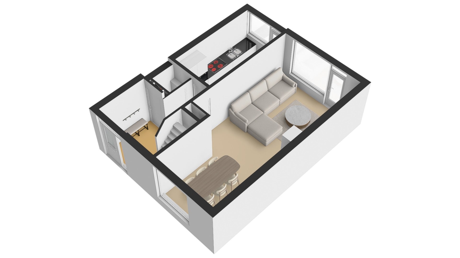 Tussenwoning te koop: Van Hogendorpweg 166, Vlissingen