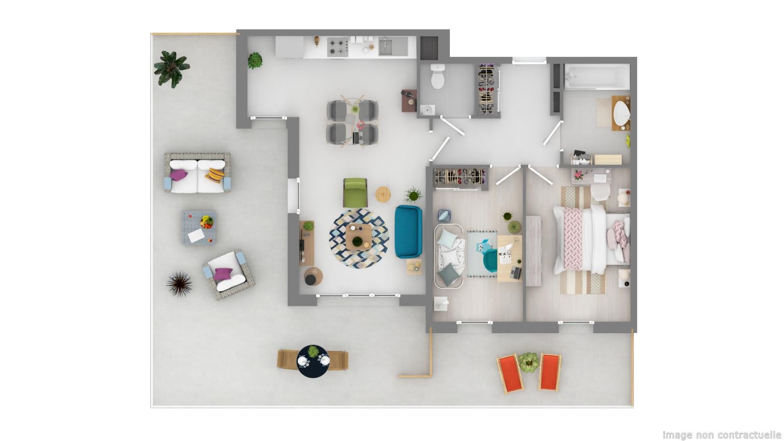 Appartement Cours des Arts à Mougins