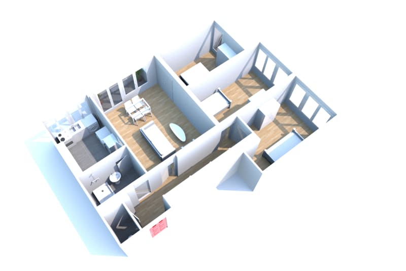 Flat Rue Louis Lesueur in Maromme
