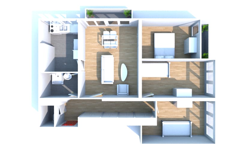 Flat Rue Louis Lesueur in Maromme