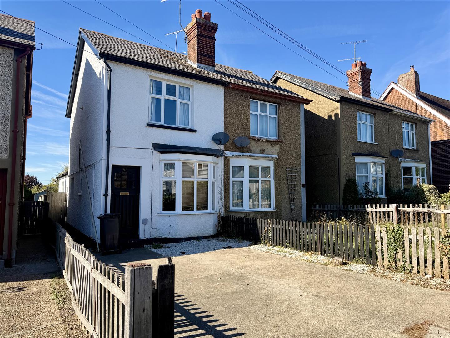 House Station Road in Burnham-on-Crouch