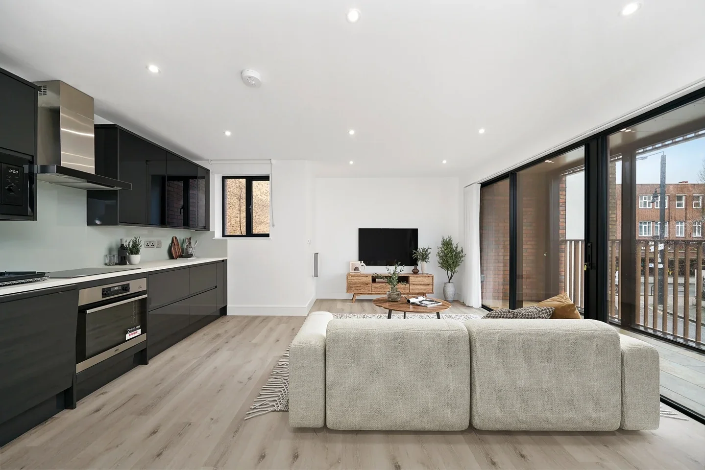 Flat Coomer Place in Greater London