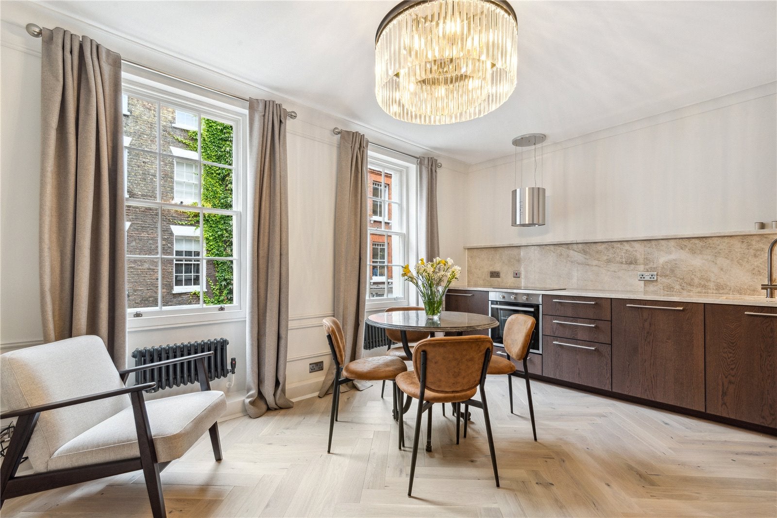 Flat Bulstrode Street in City of Westminster