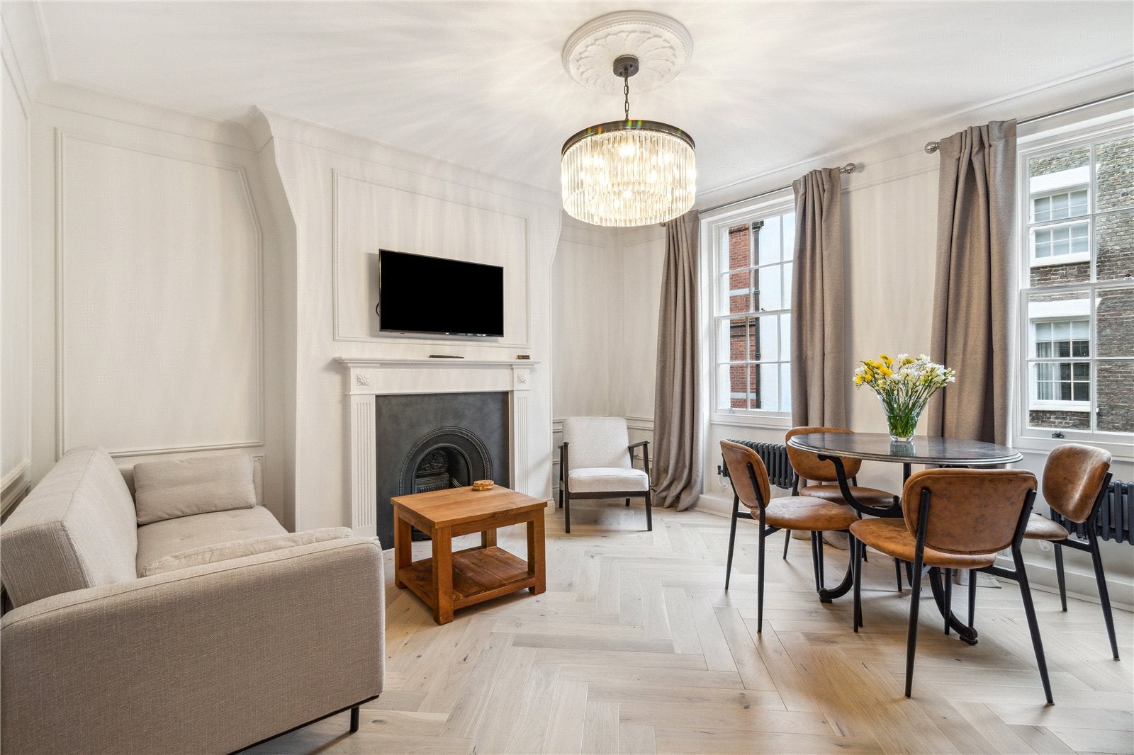 Flat Bulstrode Street in City of Westminster