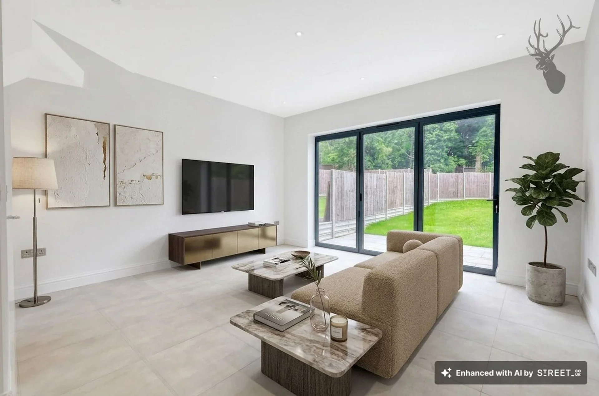 Flat Court Yard in Greater London