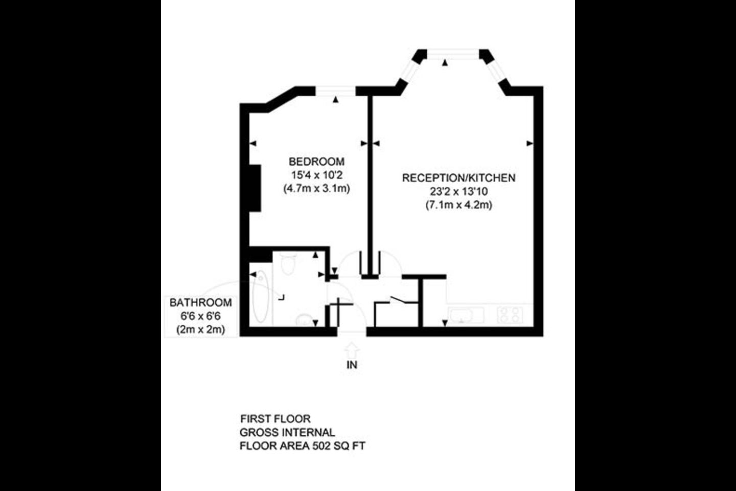Flat Normand Gardens in Greater London