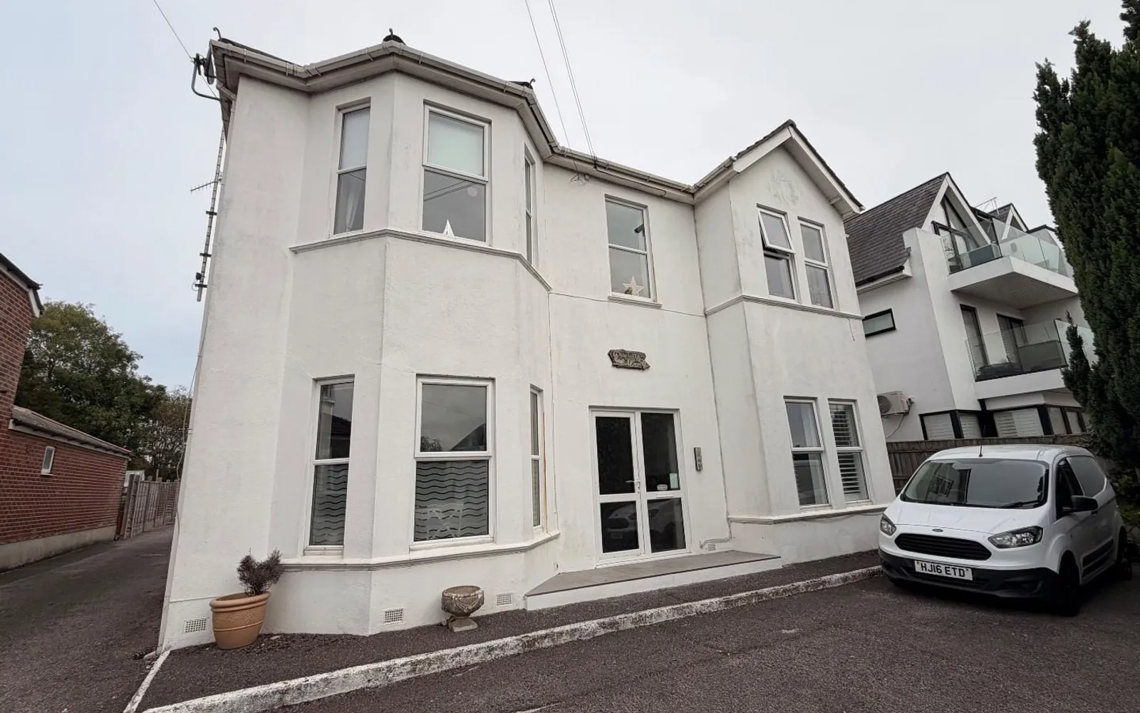 Flat Sandbanks Road in Poole