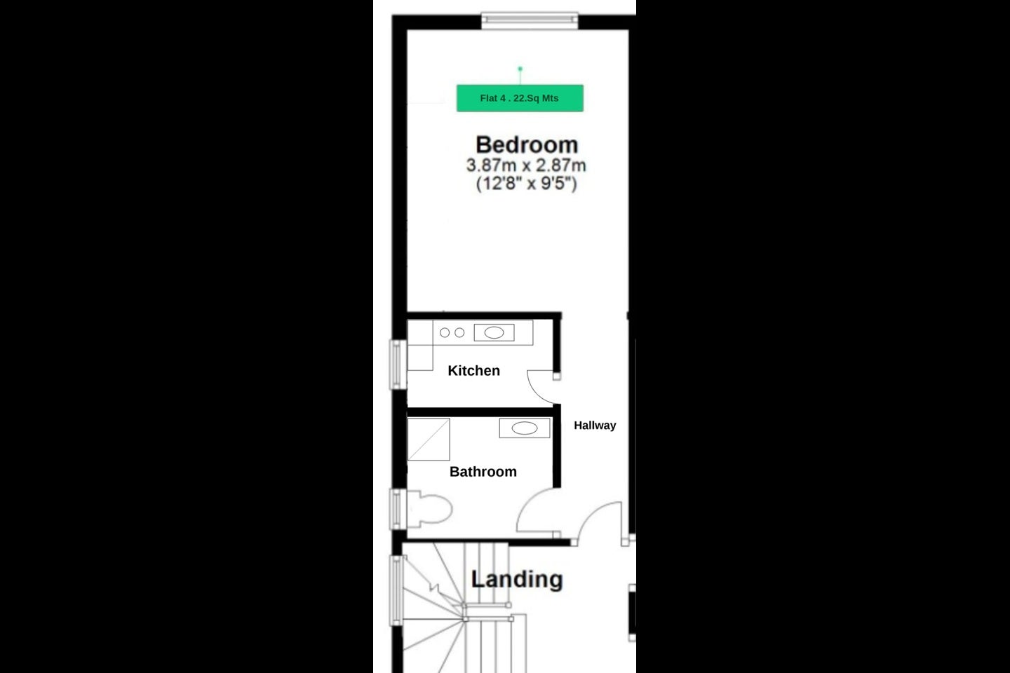Flat Audley Road in Greater London
