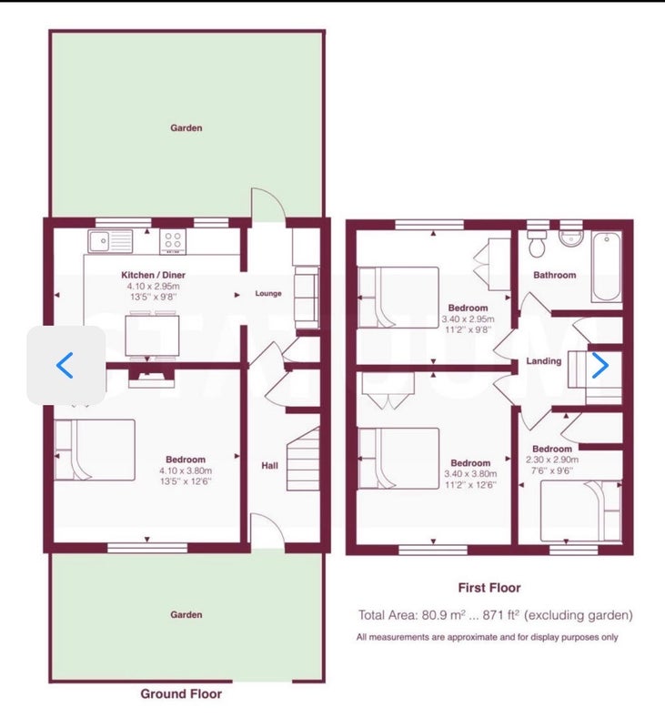 Room Maroon Street in Greater London