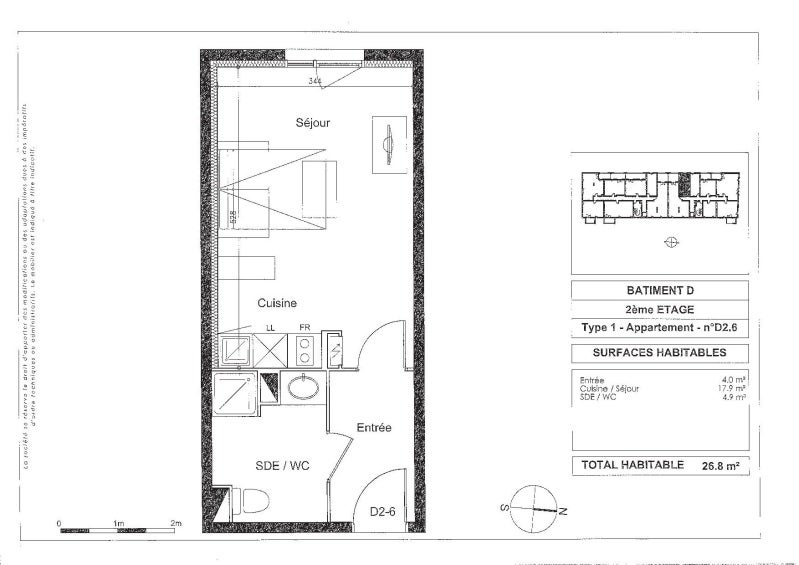 Flat Rue Jorge Semprun in Launaguet