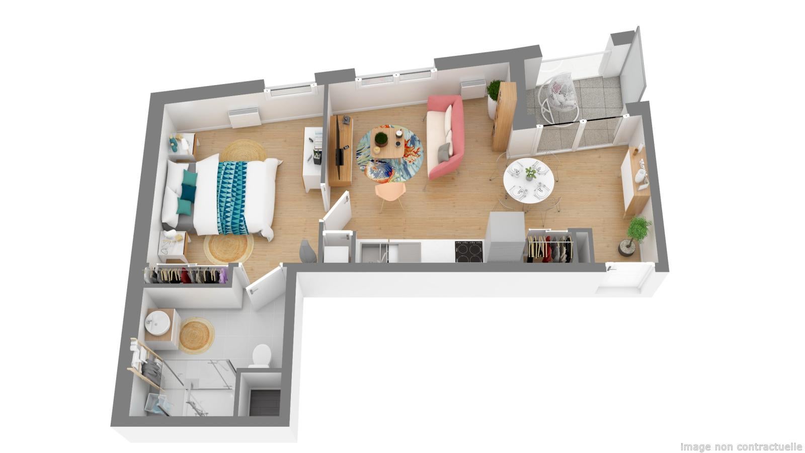 Appartement Rue Roger Salengro à Reims