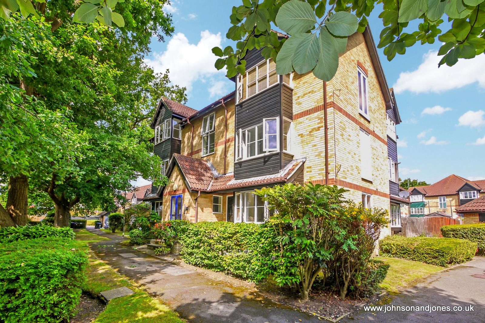 Flat Monks Crescent in Borough of Runnymede