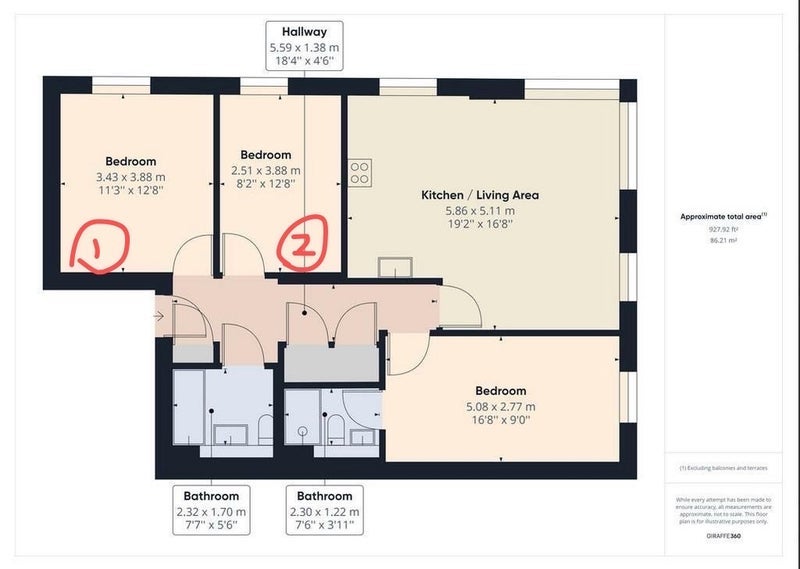 Room Olympic Way in Greater London
