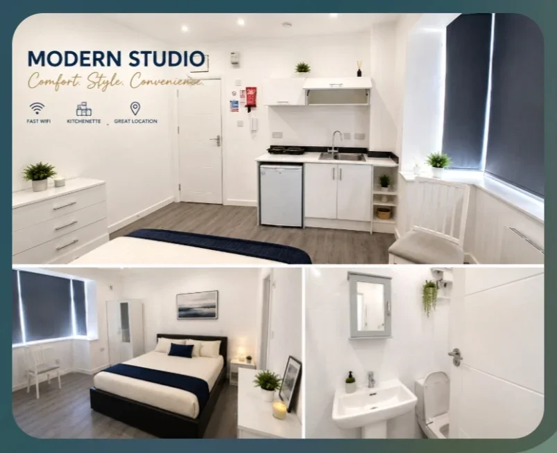 Flat Leather Close in Greater London
