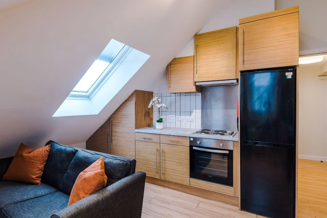 Flat Jesmond Road in Newcastle upon Tyne