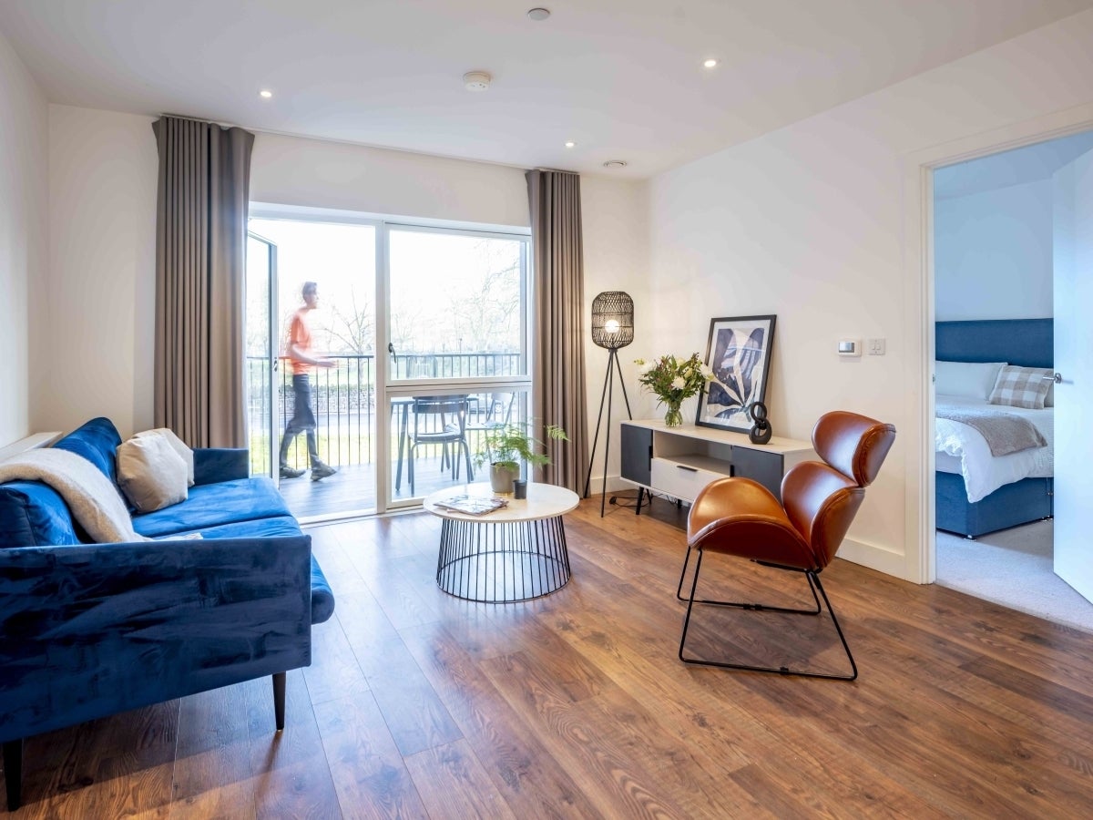 Flat Barking Wharf Square in Greater London