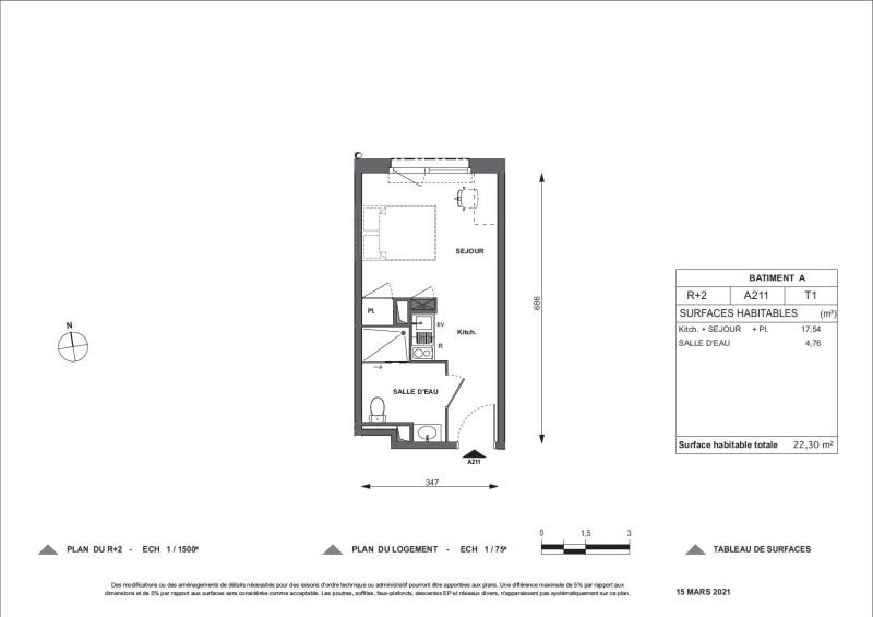 Appartement Rue de Béguine à Joué-lès-Tours