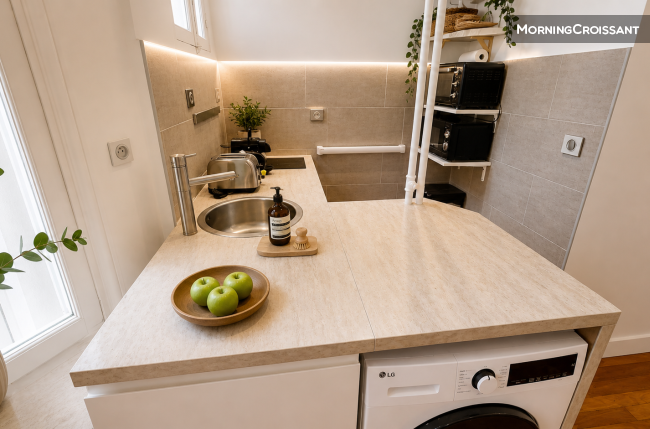Flat Rue Scheffer in Paris