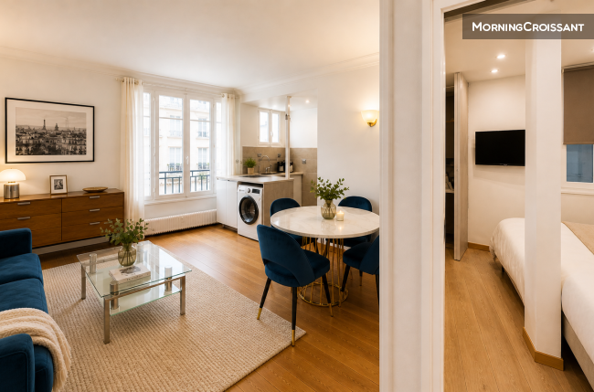 Flat Rue Scheffer in Paris