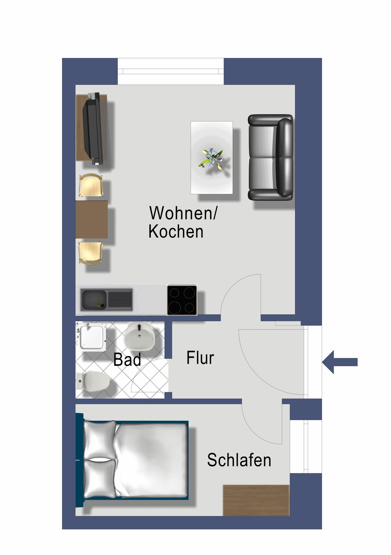Wohnung Karschau in Rabenkirchen-Faulück