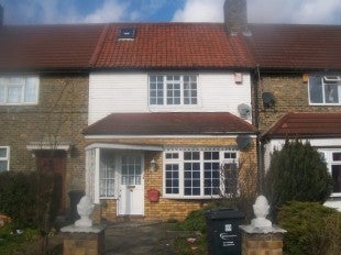 House Wood Lane in Greater London