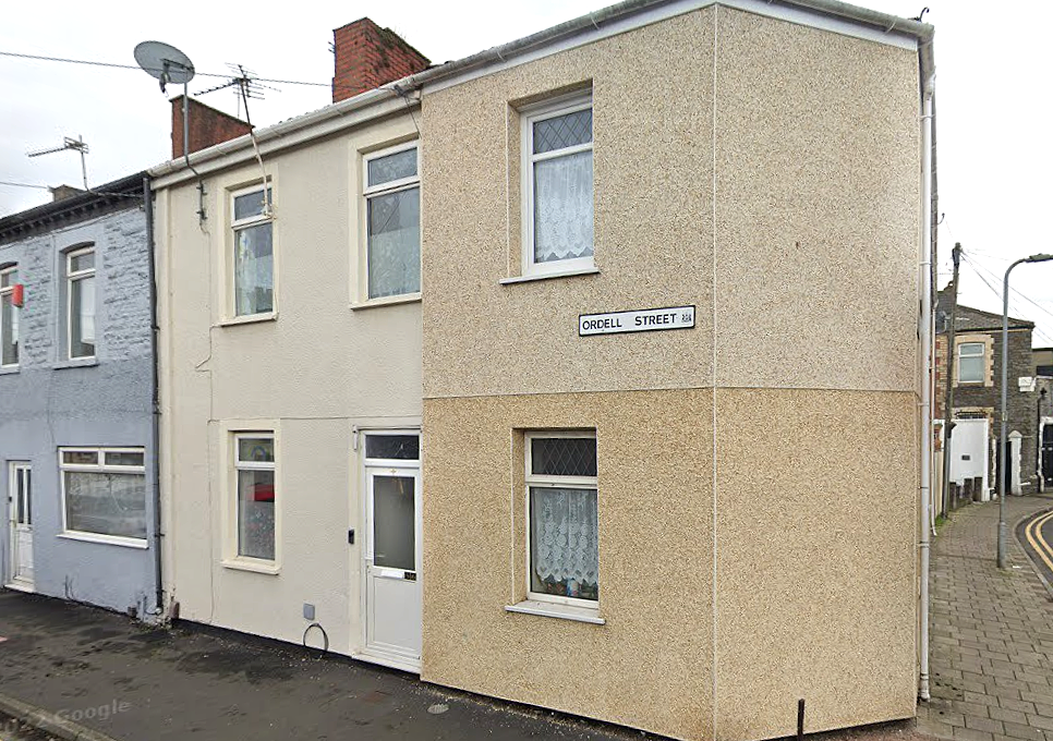 House Ordell Street in Cardiff