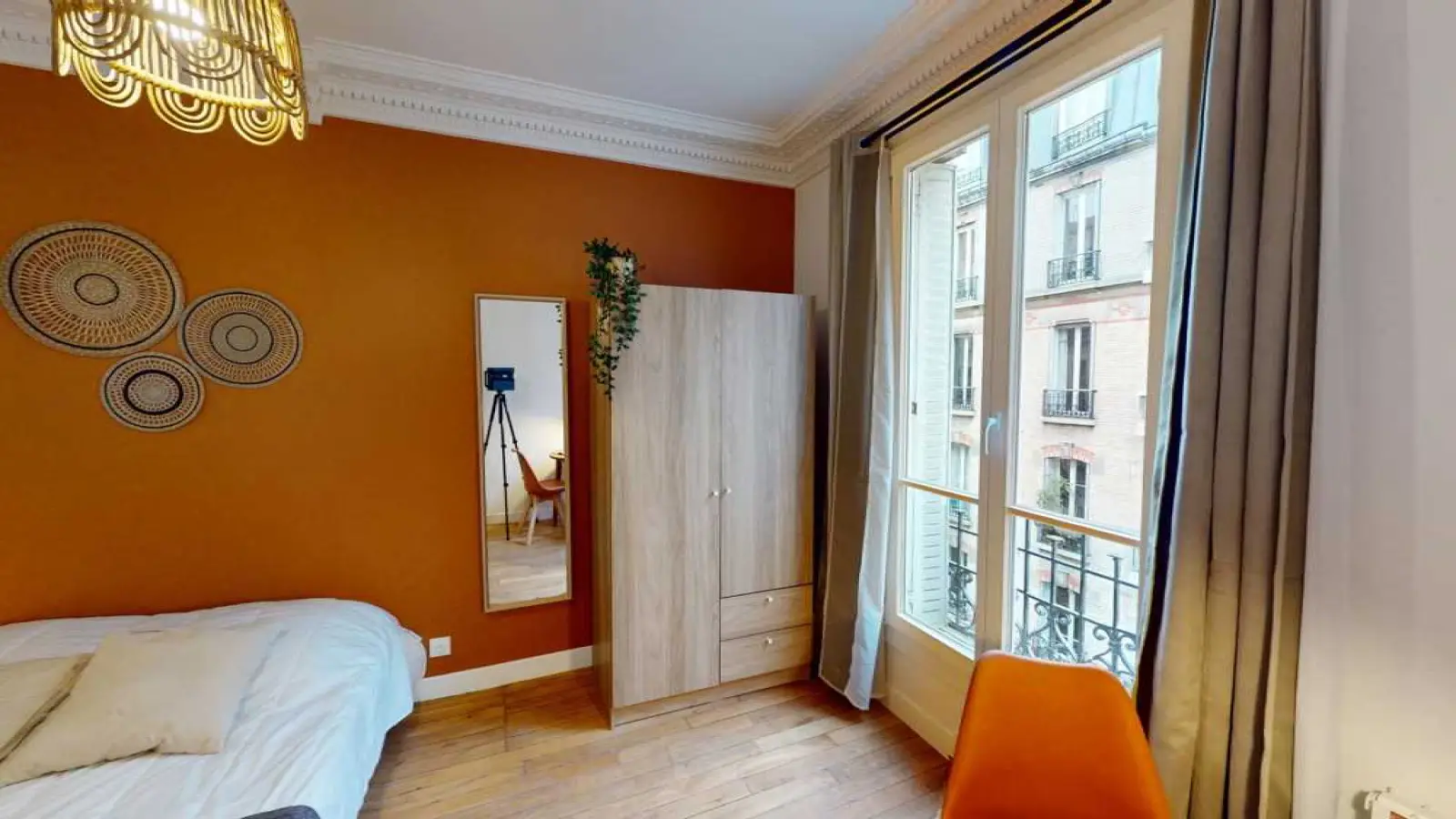 Chambre Rue Chaligny à Paris