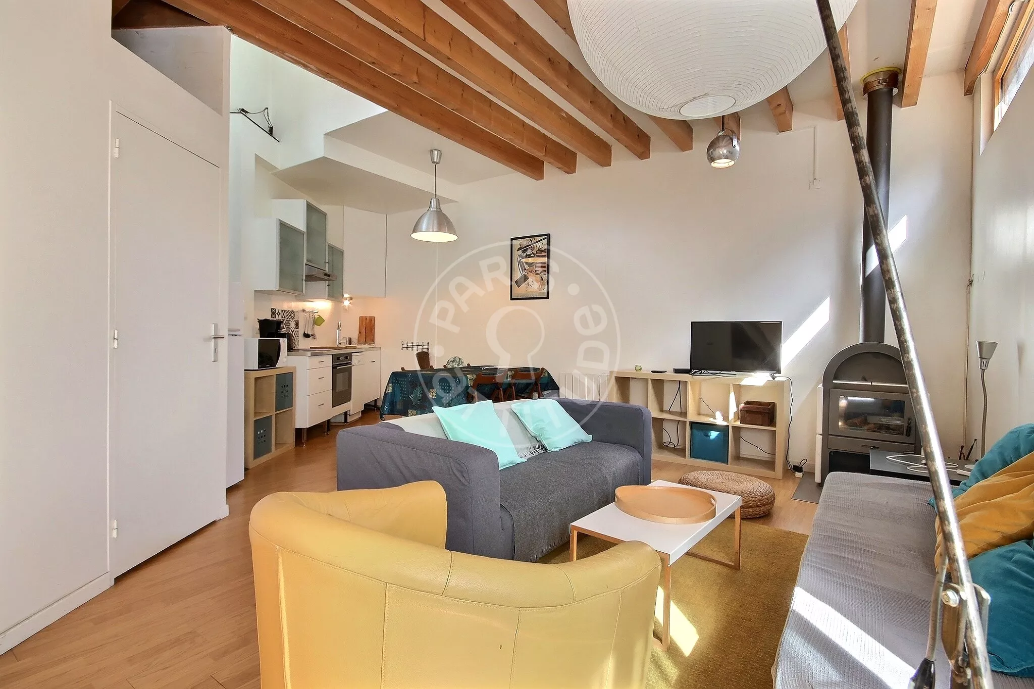 Maison Rue Saint-Fargeau à Paris
