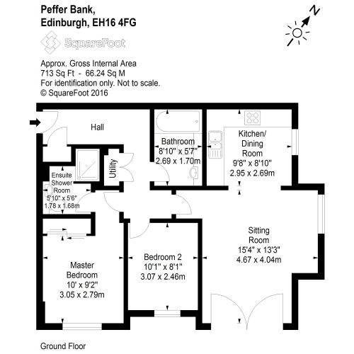 Flat Peffer Bank in City of Edinburgh