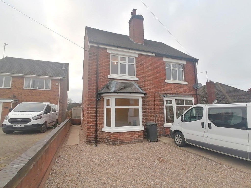 House Burton Road in South Derbyshire